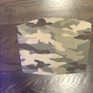 camo tube top